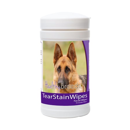 Healthy Breeds German Shepherd Tear Stain Wipes 840235152590